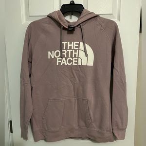 Large Pink North Face Hoodie